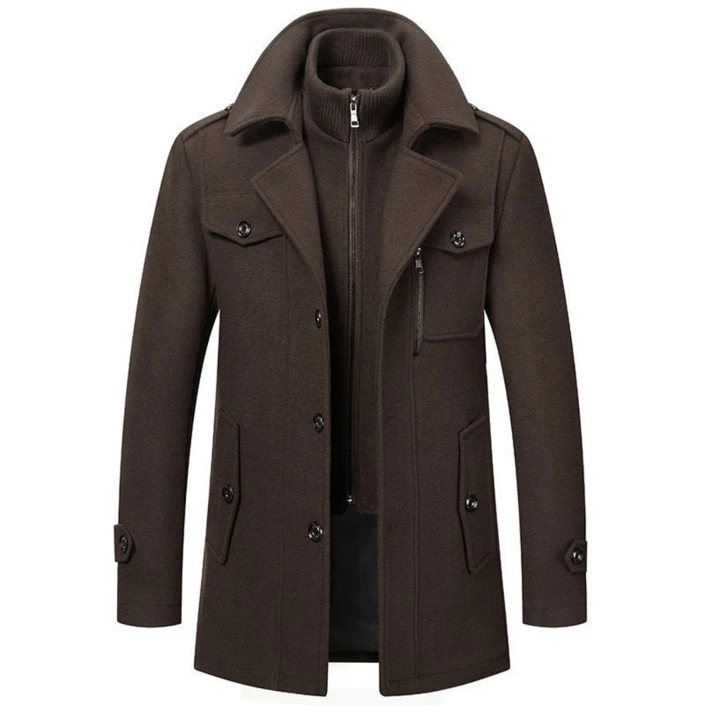 ELEGANTIEE | Two-Piece Men’s Coat