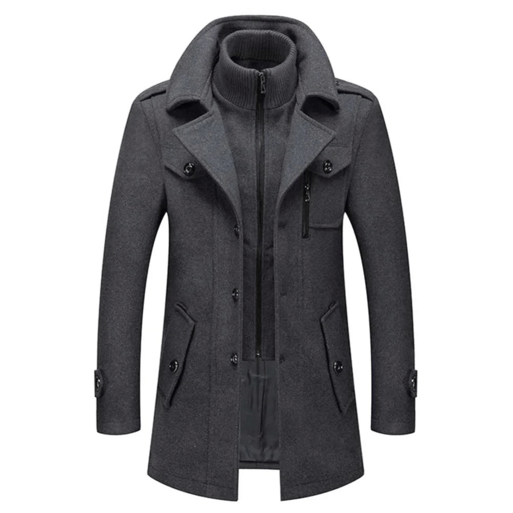 ELEGANTIEE | Two-Piece Men’s Coat