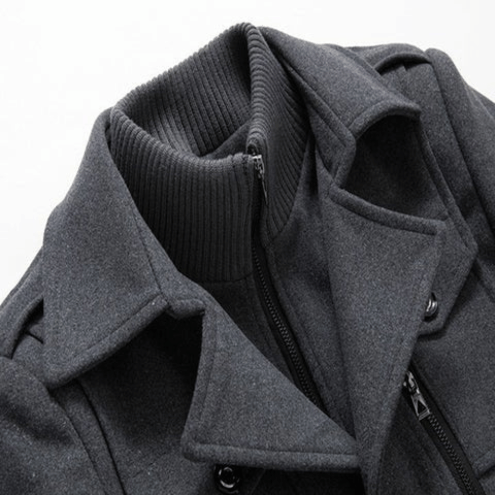 ELEGANTIEE | Two-Piece Men’s Coat
