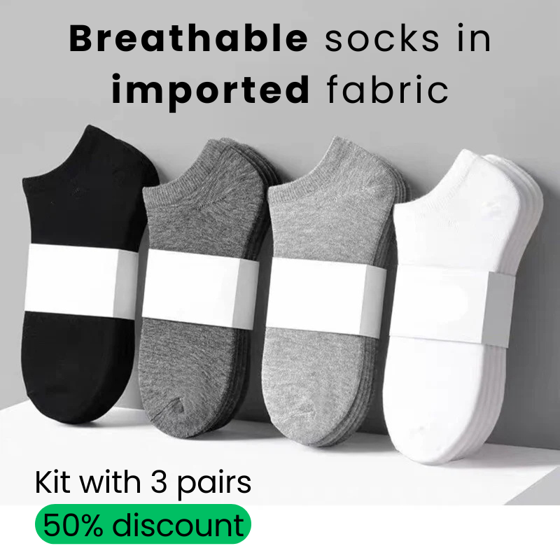 Breathable Socks in Imported Fabric