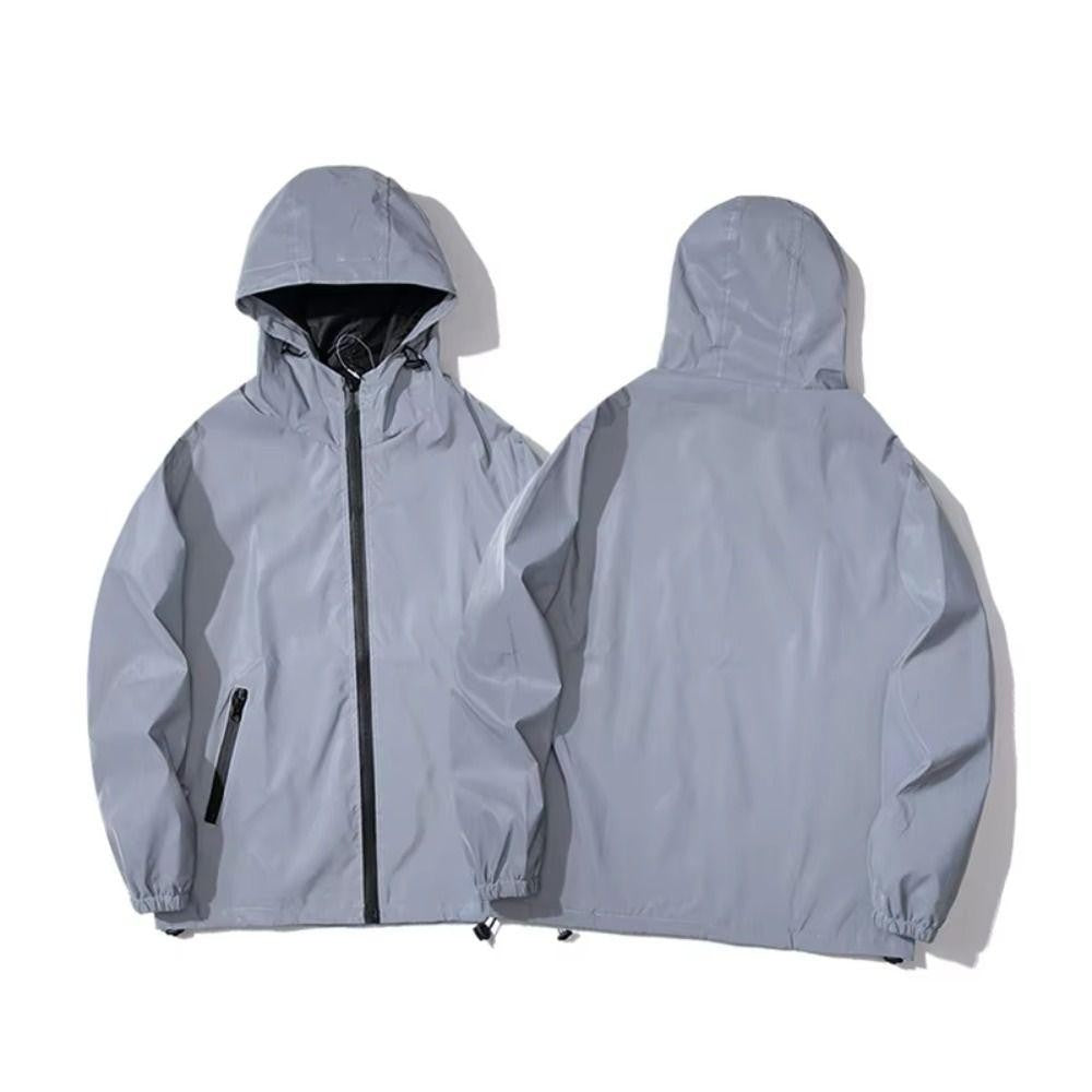 ELEGANTIEE | Reflective windproof jacket