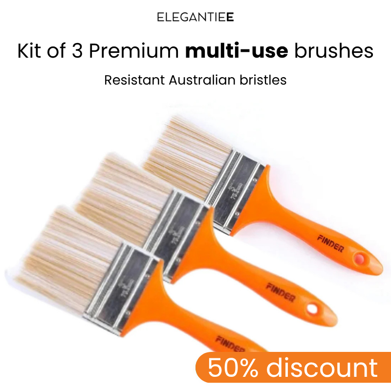 Offer: Kit of 3 Premium Brushes
