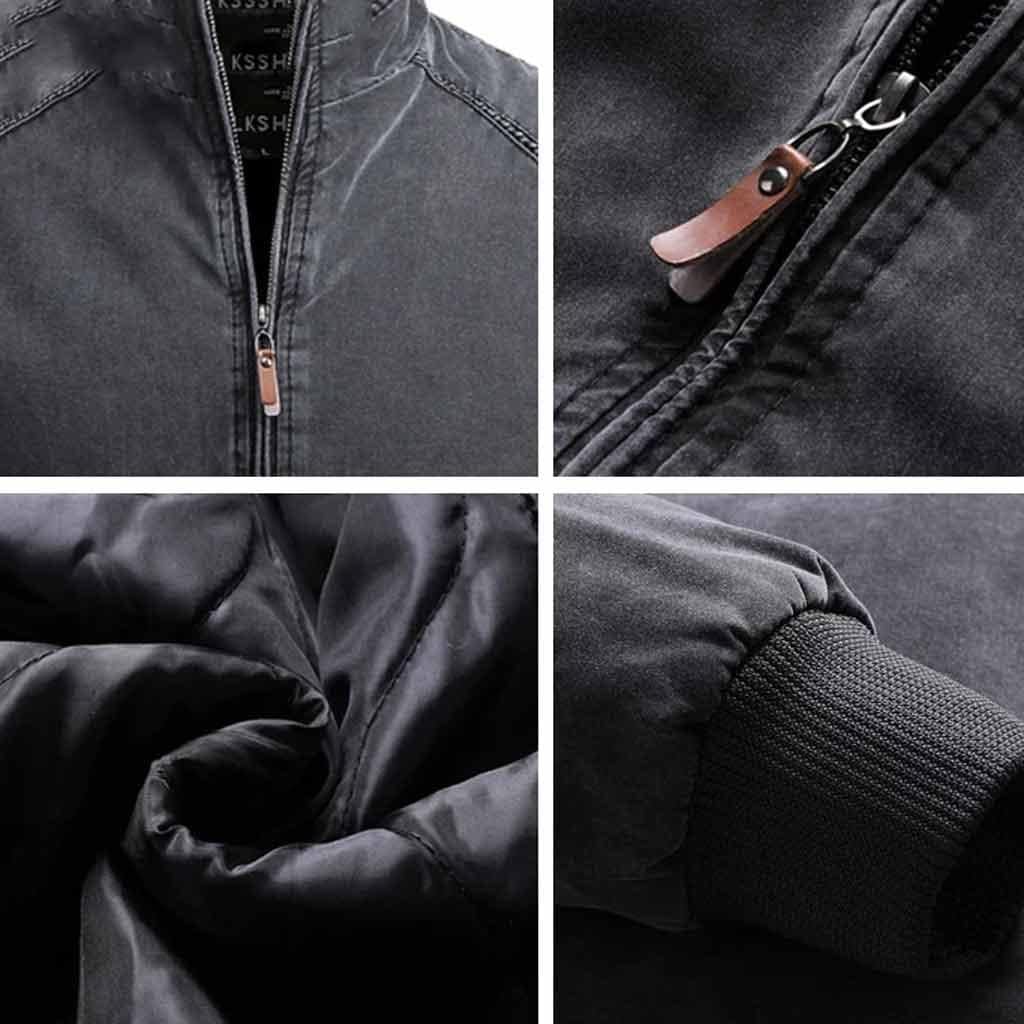 Elegantiee | HumieZip™ – Veste Décontractée Zippée en Coton