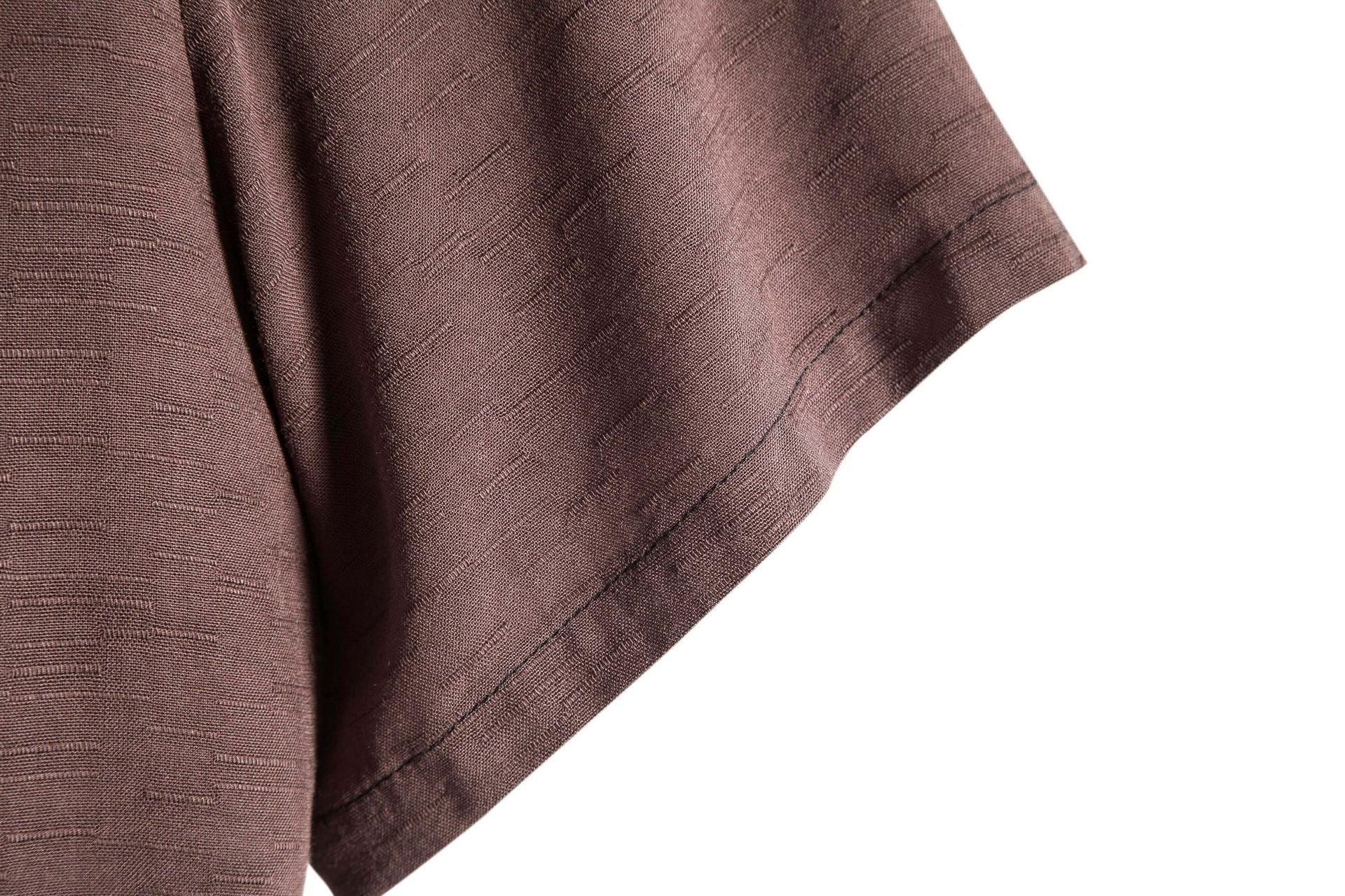 Elegantiee | FixLinen™ – Chemise à Col Ouvert Respirante